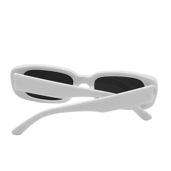 White Rectangle sunglasses   - Picture 3 of 5
